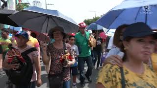 HIGHLIGHTS Santo Niño foot procession in Cebu [upl. by Llevad]