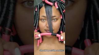 Using Flexi Rods to get Beautiful Curls in HOURS [upl. by Adnauq]