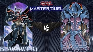 Natural Selection Blackwings vs Sacred Beasts  YuGiOh Master Duel [upl. by Burke]