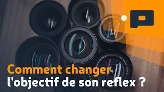 📷Comment changer lobjectif de son reflex [upl. by Kiri]