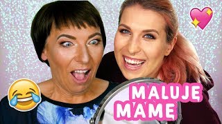 ♦ Challenge Maluję moją mamę na Dzień Matki 😂 ♦ Agnieszka Grzelak Beauty [upl. by Buffo]