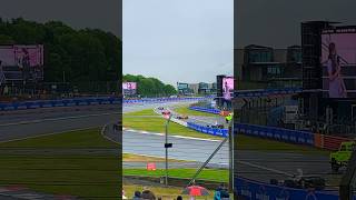 Historic Formula1 F1 Cars leave the old Pit Lane Copse Corner Silverstone 2024 British Grand Prix [upl. by Alded935]