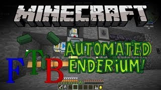 How to Autocraft Enderium amp Hardened Glass FTB Direwolf20 16 [upl. by Eniamahs]