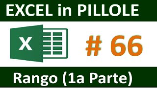 EP66 Le funzioni RANGO RANGOUG e RANGOMEDIA di Excel [upl. by Semyaj]