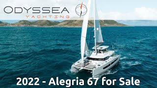 Fountaine Pajot Alegria 67 SV Oceanus for sale [upl. by Gariepy89]