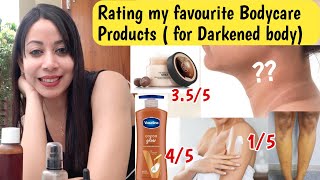 Rating These Bodycare Products  Vaseline cocoa lotion The Body Shop shea Scrub for Tan removal [upl. by Yelsnia83]