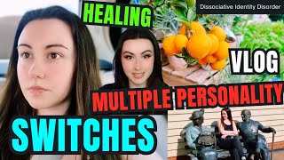 Life with MULTIPLE PERSONALITIES  VLOG  Switching Dissociative Identity Disorder amp Healing [upl. by Nhguav207]