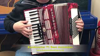 Bandmaster 72 Bass Accordion [upl. by Petie]