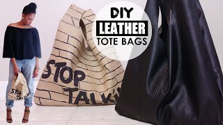 How To Turn Old Pants to a Tote Bag  DIY Upcycle  BlueprintDIY [upl. by Wakeen]