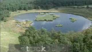 Aerial shots Dwingeloo National Park The Netherlands [upl. by Htebizile]