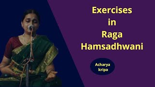 10 minutes daily warmup for singers Exercises in Raga Hamsadhwani [upl. by Aizatsana781]