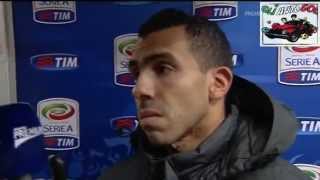 INTERVISTA TEVEZ  quotAllegri non conta nientequot [upl. by Grantham122]