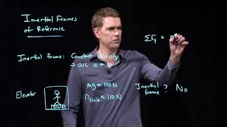 Inertial Frames of Reference  Physics with Professor Matt Anderson  M516 [upl. by Amoihc]