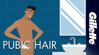 How to Shave Pubic Hair  Manscaping Tips with Gillette STYLER amp BODY Razor [upl. by Lucius592]