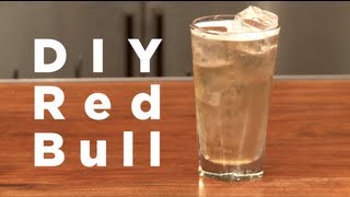 DIY Red Bull  Making Your Own Energy Drink [upl. by Katushka358]