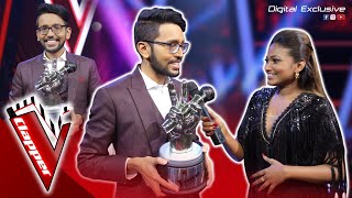 ජයග්‍රහණයෙන් පස්සේ හරිත් කියපු කථාව  Harith Wijeratne  V Clapper  The Voice Sri Lanka [upl. by Ellerud]