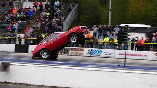 World Champion Longest Wheelie Record at Byron Dragway Wheelstand Competition  Chinto [upl. by Acinna]