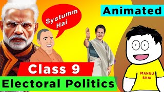 Electoral Politics  Class 9 Political Science  Chapter 3  CBSE  NCERT [upl. by Hoes521]