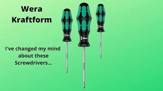 Wera Kraftform Screwdrivers Are They Really That Good [upl. by Anelrats]