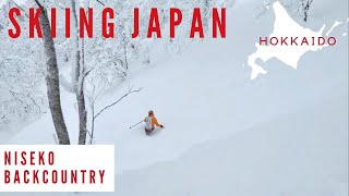 SKIING JAPAN Skiing in the Niseko Backcountry [upl. by Ulick]