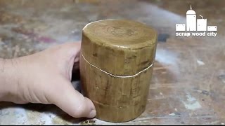 DIY bandsaw style log box without a bandsaw [upl. by Eninnaej]