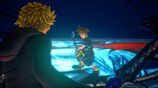 KH3 Mods Roxas VS KH2 Sora  Dark Sora vs Roxas Mod [upl. by Tertius50]