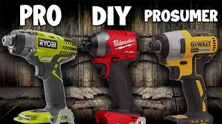 What you need to know before you invest in a power tool brand Pro vs DIY vs Prosumer [upl. by Remlap480]