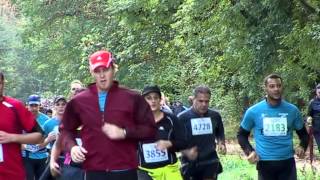 Semimarathon du Bois de Vincennes 27 octobre 2013 la course des anonymes [upl. by Schiro]