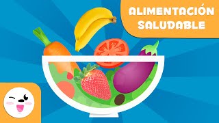 Alimentación saludable para niños  Hidratos de carbono grasas proteínas vitaminas [upl. by Monro650]