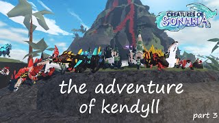 The adventure of kendyll part 3 I Creatures of Sonaria [upl. by Irish111]