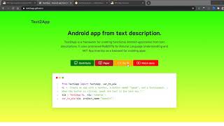 Text2App creating mobile application from natural language text demo [upl. by Illak]