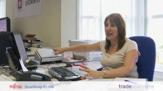 Fujitsu ScanSnap S1500  Customer Video Review [upl. by Bigot]