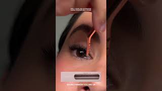 Lash extensions at home lashstyle lashes lashlooks makeup lashesonlashes beauty [upl. by Rednazxela]