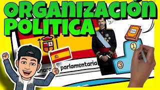 🌍 La ORGANIZACIÓN POLÍTICA de ESPAÑA para niños [upl. by Endres]