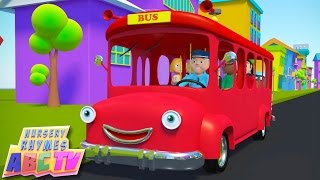 Wheels On The Bus  Classic Nursery Rhymes By ABC Baby [upl. by Lucrece]