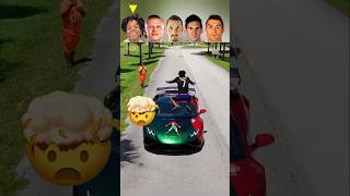 IShowSpeed vs Haaland vs Zlatan vs Messi vs Ronaldo  Epic Car Challenge [upl. by Aical]