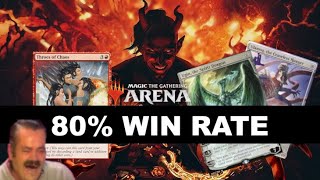 80 Win Rate 🔥 Throes Trickery BAN THIS  MTG Arena Historic [upl. by Llirrehs414]