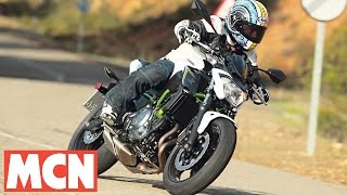 2017 Kawasaki Z650  First Ride  Motorcyclenewscom [upl. by Telford]