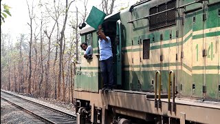 😍Most Beautiful Railway Route😍  Shoranur  Nilambur Road Passenger Stopped in Vallapuzha Station [upl. by Shep]