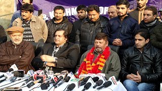 PDP leader Abid Ansari joins Peoples Conference [upl. by Ajnotal170]