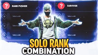 BEST CHARACTER COMBINATION FOR RANK PUSH IN 2024  BR RANK BEST CHARACTER COMBINATION [upl. by Sig659]