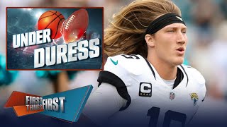 Trevor Lawrence Lamar Jackson and Nick Sirianni are Under Duress in Week 3  FIRST THINGS FIRST [upl. by Aicemak]