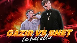 BNET VS GAZIR 🏆 REACCIÓN DE LA BATALLA 🏆 [upl. by Denice]