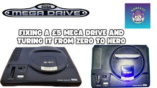 How to fix Sega Mega Drive  Sega Genesis Volume Switch Reset Button and LED [upl. by Ange732]