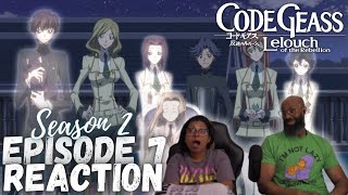 Code Geass 2x7  quotThe Abandoned Maskquot Reaction [upl. by Eimmac]