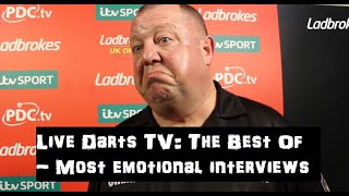 The best of Live Darts TV The most RAW and EMOTIONAL darts interviews [upl. by Lehsreh]