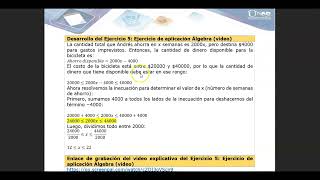 Tarea  Unidad 1 – Álgebra [upl. by Ohaus68]