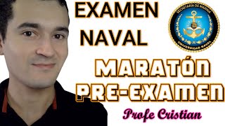 Examen de admisión NAVAL 2024  MARATÓN PREEXAMEN  Profe Cristian [upl. by Materi929]