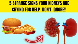 ALERT 5 Strange Signs Your KIDNEYS Are Crying For Help Dont IGNOREHealth Beyond 50 [upl. by Pinter]