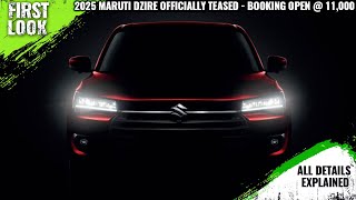 New Maruti Suzuki Dzire Bookings Open Ahead Of November 11 Launch  Explained All Changes amp More [upl. by Hardi579]